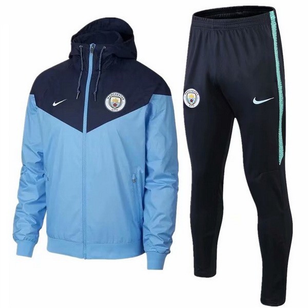 Rompevientos Manchester City Conjunto Completo 2018-2019 Azul